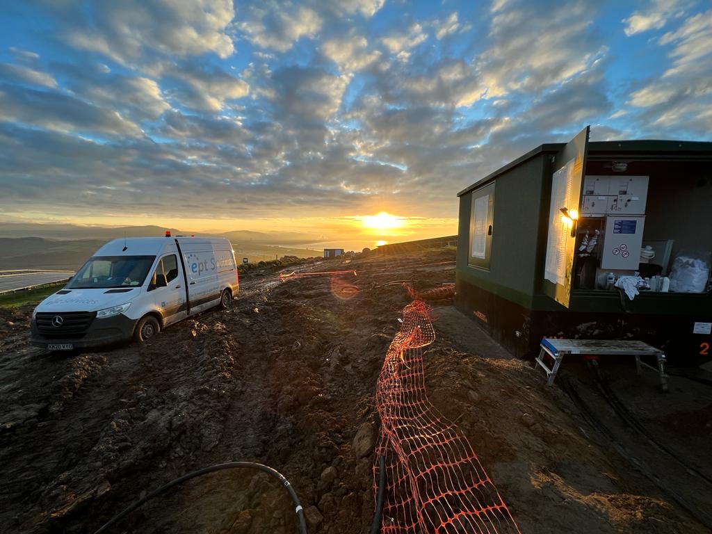Energieinfrastrukturprojekt im Umfeld von ept Scotland